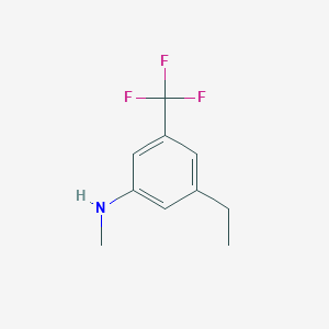 3-Ethyl-n-methyl-5-(trifluoromethyl)aniline - 