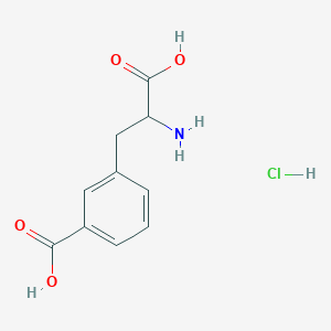 3-(2-Amino-2-carboxyethyl)benzoic acid hydrochloride - 