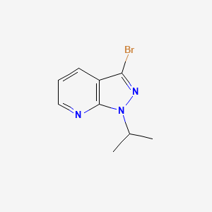 3-Bromo-1-isopropyl-1H-pyrazolo[3,4-b]pyridine - 