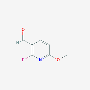 2-Fluoro-6-methoxynicotinaldehyde - 