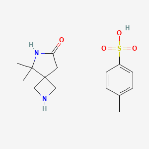 5,5-Dimethyl-2,6-diazaspiro[3.4]octan-7-one 4-methylbenzenesulfonate - 