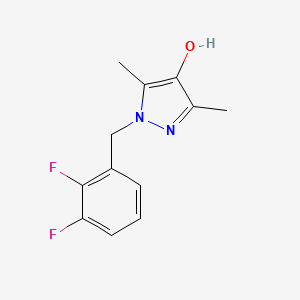 1-(2,3-Difluorobenzyl)-3,5-dimethyl-1H-pyrazol-4-ol - 