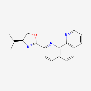 (S)-4-Isopropyl-2-(1,10-phenanthrolin-2-yl)-4,5-dihydrooxazole - 