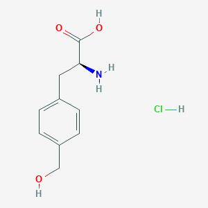 (S)-2-Amino-3-(4-(hydroxymethyl)phenyl)propanoic acid hydrochloride - 