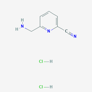 6-(Aminomethyl)picolinonitrile dihydrochloride - 
