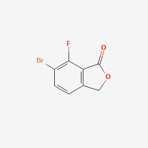 6-bromo-7-fluoroisobenzofuran-1(3H)-one - 