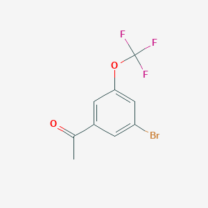 1-[3-Bromo-5-(trifluoromethoxy)phenyl]ethan-1-one - 