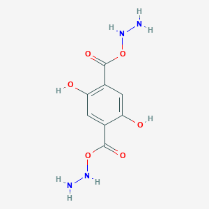2,5-Bis((hydrazinyloxy)carbonyl)benzene-1,4-diol - 