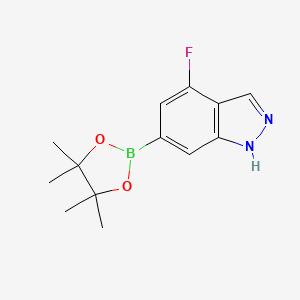 (4-Fluoro-1H-indazol-6-yl)boronic acid pinacol ester - 