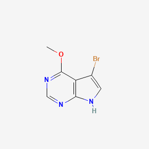 5-bromo-4-methoxy-7H-pyrrolo[2,3-d]pyrimidine - 
