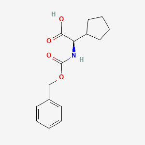 (R)-2-(((BENZYLOXY)CARBONYL)AMINO)-2-CYCLOPENTYLACETIC ACID - 