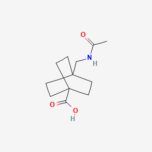 4-(Acetamidomethyl)bicyclo[2.2.2]octane-1-carboxylic acid - 