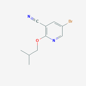 5-Bromo-2-(2-methylpropoxy)pyridine-3-carbonitrile - 