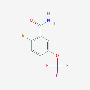 2-Bromo-5-(trifluoromethoxy)benzamide - 