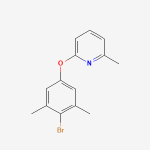 2-(4-Bromo-3,5-dimethylphenoxy)-6-methylpyridine - 