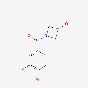 (4-Bromo-3-methylphenyl)(3-methoxyazetidin-1-yl)methanone - 