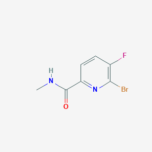 6-Bromo-5-fluoro-N-methylpicolinamide - 