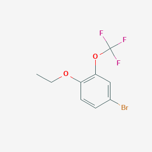 4-Bromo-1-ethoxy-2-(trifluoromethoxy)-benzene - 