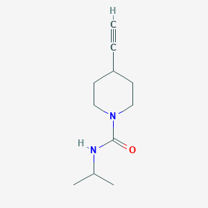 4-Ethynyl-N-isopropylpiperidine-1-carboxamide - 