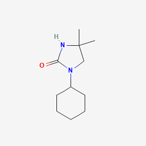 1-Cyclohexyl-4,4-dimethylimidazolidin-2-one - 