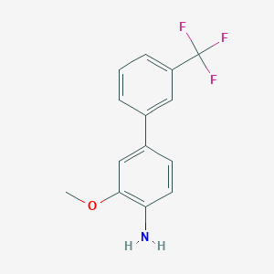 3-Methoxy-3'-(trifluoromethyl)-[1,1'-biphenyl]-4-amine - 