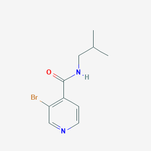 3-Bromo-N-isobutylisonicotinamide - 