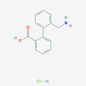 2'-(Aminomethyl)-biphenyl-2-carboxylic acid HCl - 
