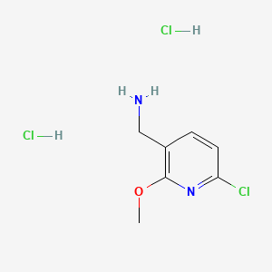 (6-Chloro-2-methoxypyridin-3-yl)methanamine dihydrochloride - 