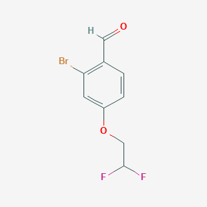 2-Bromo-4-(2,2-difluoroethoxy)benzaldehyde - 