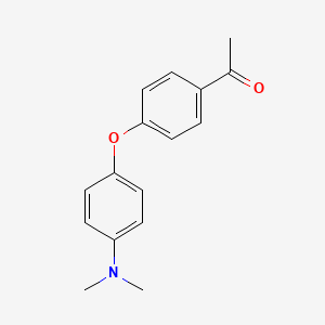 1-[4-[4-(Dimethylamino)phenoxy]phenyl]-ethanone - 