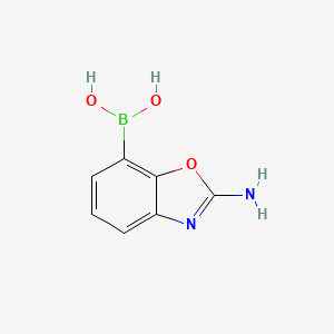 2-Aminobenzoxazole-7-boronic Acid - 