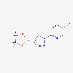 1-(5-Fluoro-2-pyridyl)-1H-pyrazole-4-boronic Acid Pinacol Ester - 