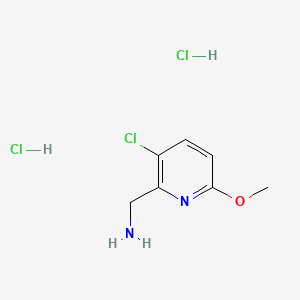 (3-Chloro-6-methoxypyridin-2-yl)methanamine dihydrochloride - 