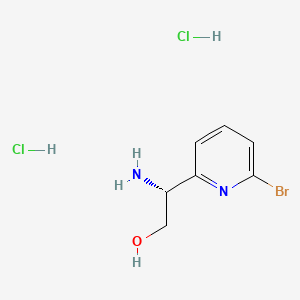 (R)-2-Amino-2-(6-bromopyridin-2-yl)ethan-1-ol dihydrochloride - 