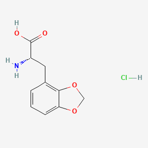 (S)-2-Amino-3-(benzo[d][1,3]dioxol-4-yl)propanoic acid hydrochloride - 