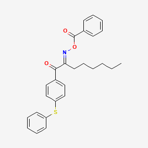 1-[4-(Phenylthio)phenyl]-1,2-octanedione 2-(O-benzoyloxime) - 