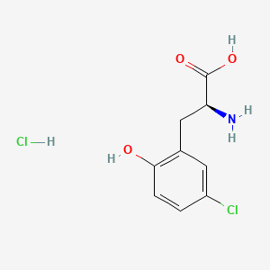 (S)-2-Amino-3-(5-chloro-2-hydroxyphenyl)propanoic acid hydrochloride - 
