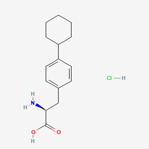 (S)-2-Amino-3-(4-cyclohexylphenyl)propanoic acid hydrochloride - 