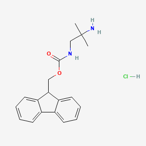 1-N-Fmoc-2-methylpropane-1,2-diamine HCl - 