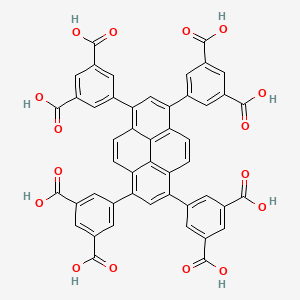 5,5',5'',5'''-(Pyrene-1,3,6,8-tetrayl)tetraisophthalic acid - 