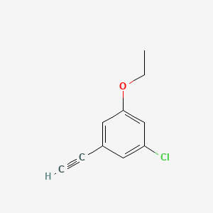 1-Chloro-3-ethoxy-5-ethynylbenzene - 
