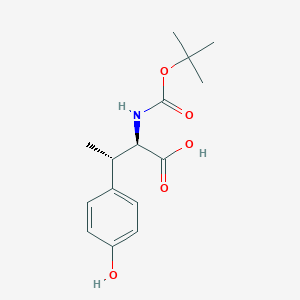 (2R,3S)-2-Boc-amino-3-(4-hydroxy-phenyl)-butyric acid - 