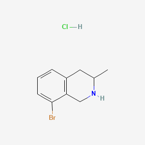 8-Bromo-3-methyl-1,2,3,4-tetrahydroisoquinoline;hydrochloride - 