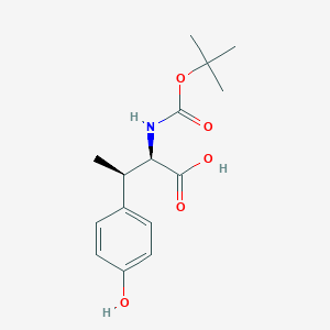 (2R,3R)-2-Boc-amino-3-(4-hydroxy-phenyl)-butyric acid - 