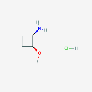 (1R,2S)-2-methoxycyclobutanamine;hydrochloride - 