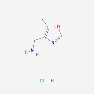 (5-Methyloxazol-4-YL)methanamine hydrochloride - 