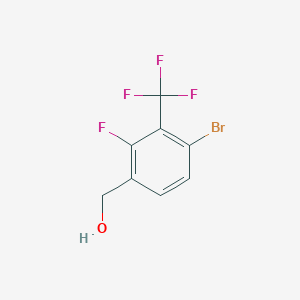 [4-Bromo-2-fluoro-3-(trifluoromethyl)phenyl]methanol - 