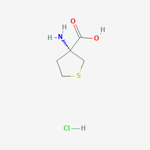 (R)-3-Amino-tetrahydro-thiophene-3-carboxylic acid hydrochloride - 