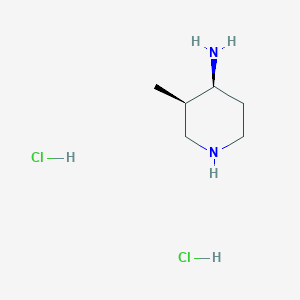 (3R,4S)-3-Methyl-piperidin-4-ylamine dihydrochloride - 