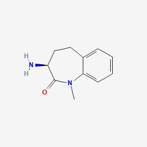 (S)-3-Amino-1-methyl-1,3,4,5-tetrahydro-benzo[b]azepin-2-one - 